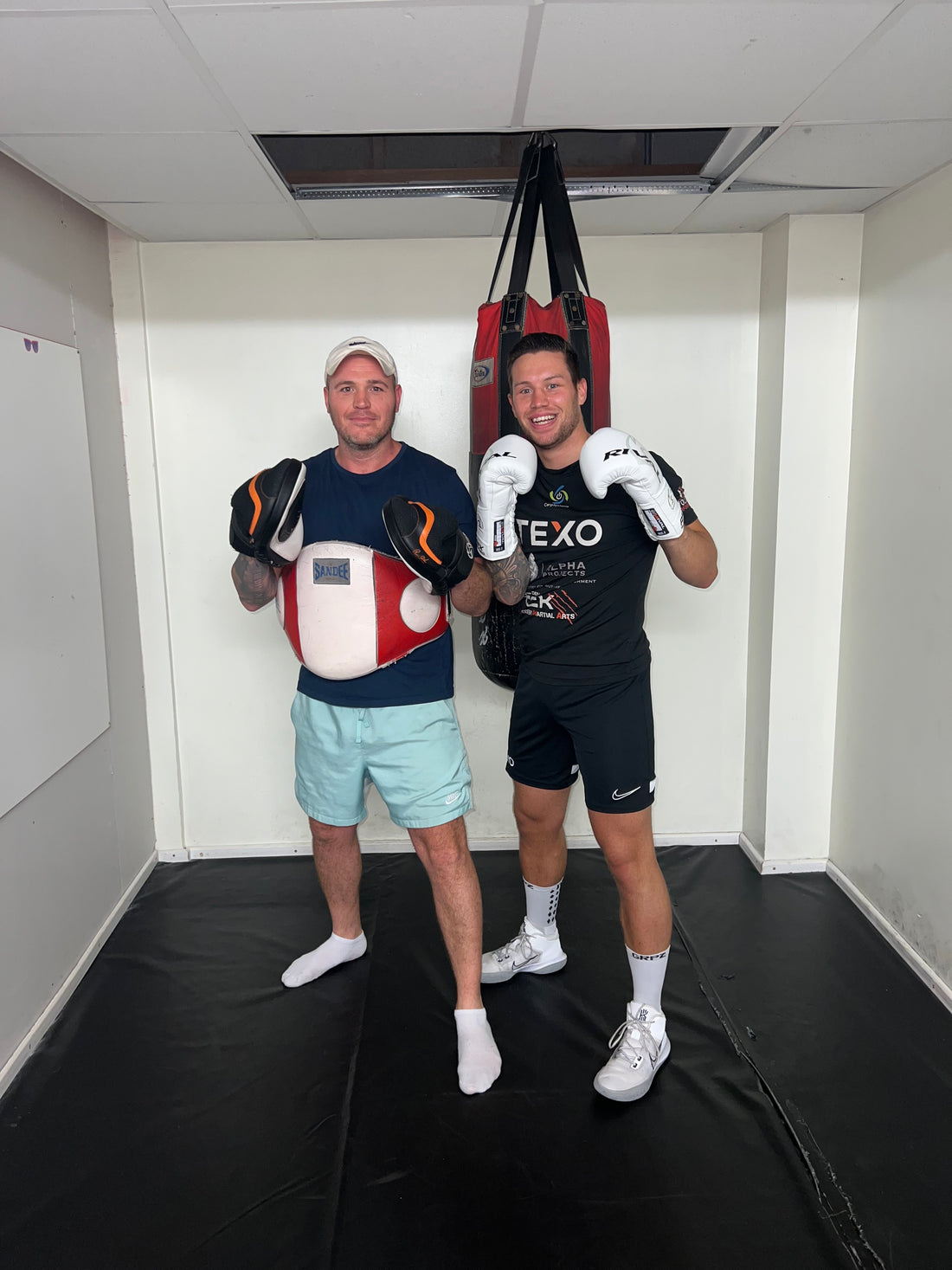 GRPZ Sports Grip Sock Dean Sutherland Damon Buckley Boxing Aberdeen Combat Centre